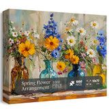 Spring Flower Arrangement Jigsaw Puzzle 1000 Pieces