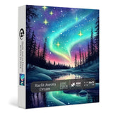 Starlit Aurora Dream Jigsaw Puzzle 1000