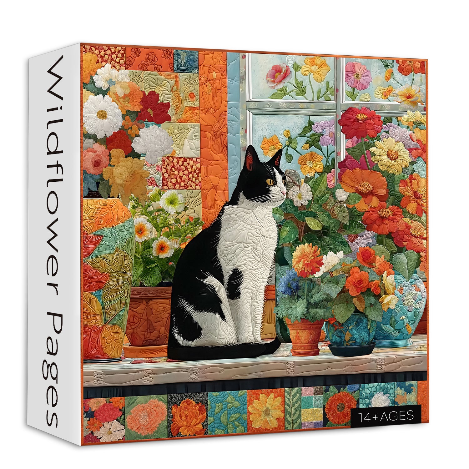 Pun puzzle per gatti trapuntato 1000 pezzi