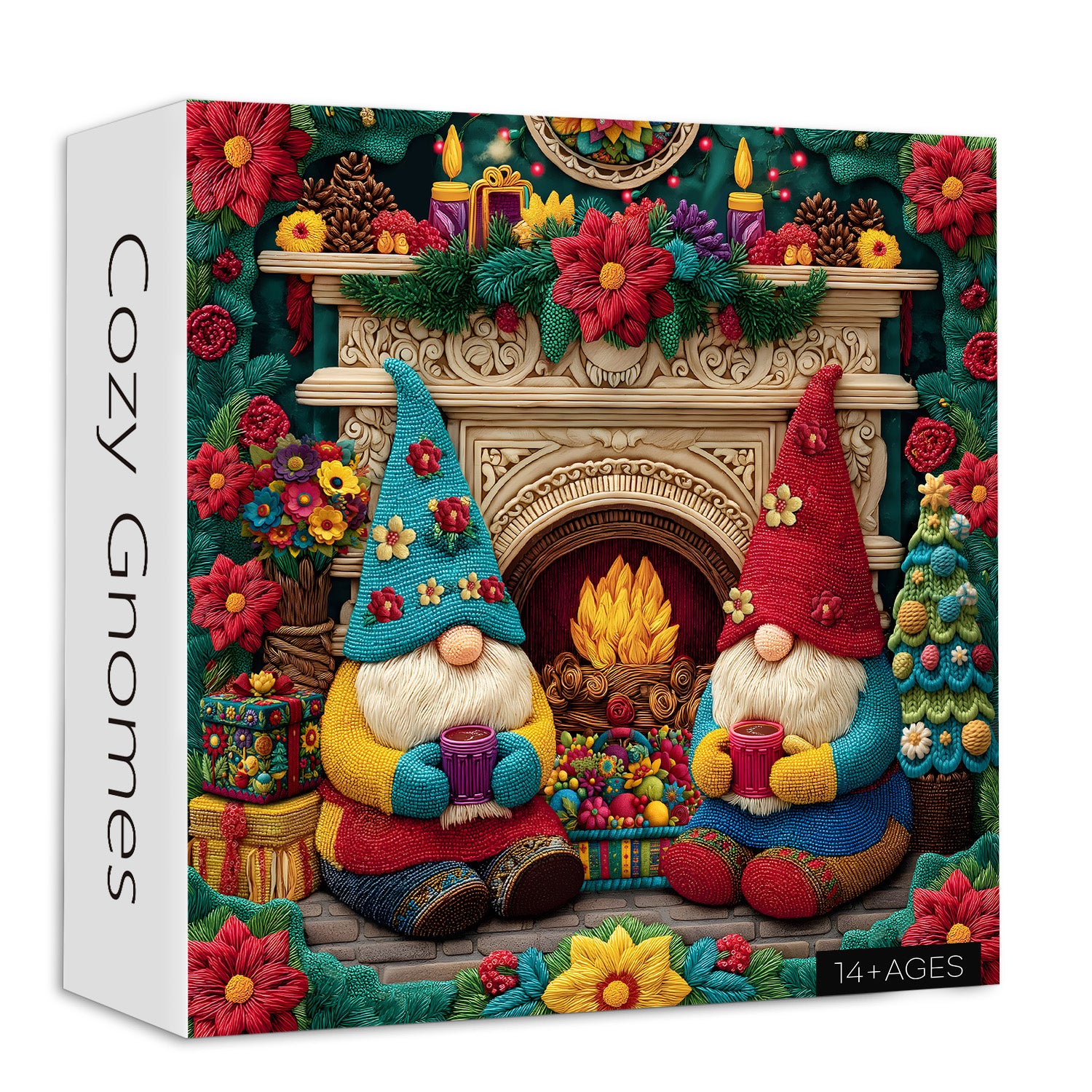 Gnomes confortables puzzle 1000 pièces