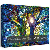 Verre vibrante Puzzle de puzzle 1000 pièces