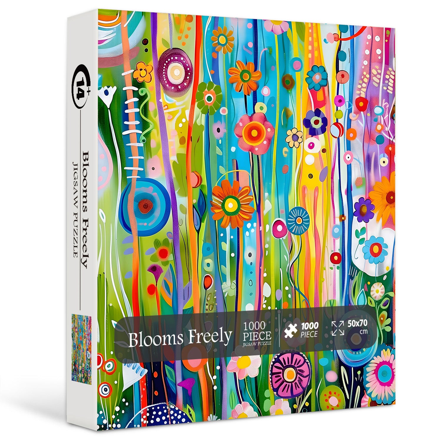 Fiorisce liberamente puzzle 1000 pezzi