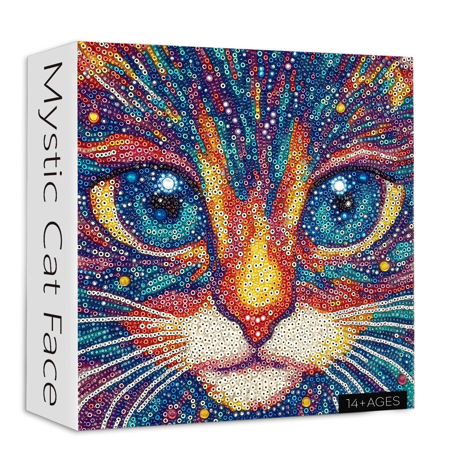 Mystic Cat Face Swibsaw Puzzle 1000 pezzi