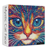 Mystic Cat Face Swibsaw Puzzle 1000 pezzi