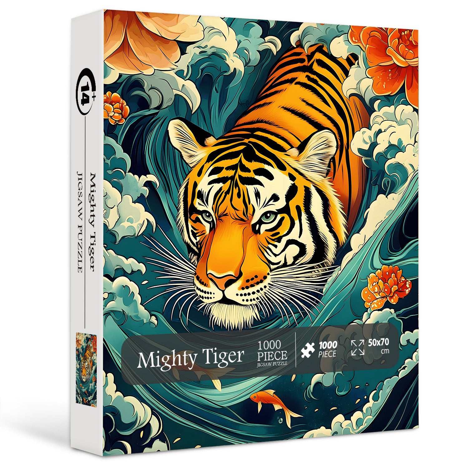 Mighty Tiger Jigsaw Puzzle 1000 pièces