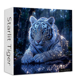 Starlit Tiger Jigsaw Puzzle 1000 Pieces
