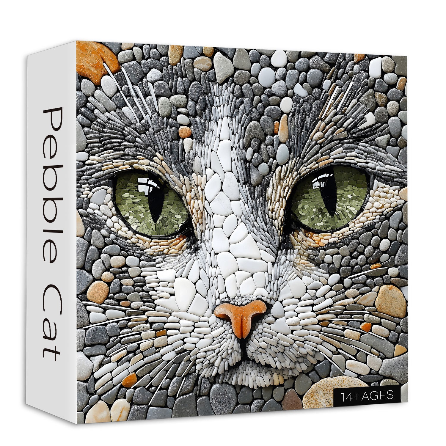 Pebble Cat puzzle puzzle 1000 pezzi