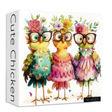 Puzzle de puzzle mignon de poulet 1000 pièces