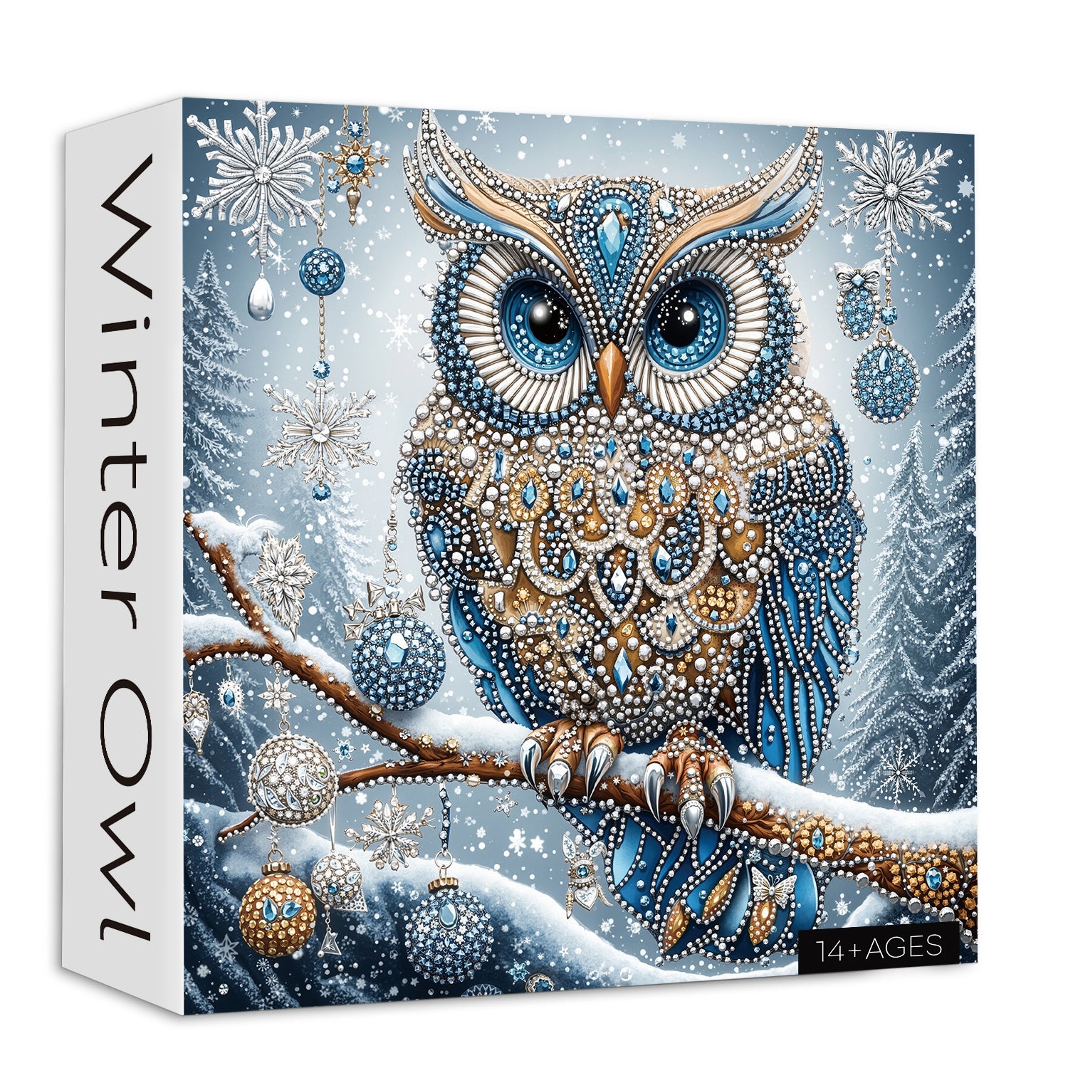 Puzzle puzzle di gufo invernale 1000 pezzi
