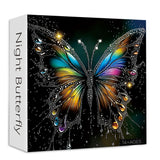 Night Butterfly Jigsaw Puzzle 1000 Pieces