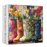 Bottes de jardin floral puzzle 1000 pièces
