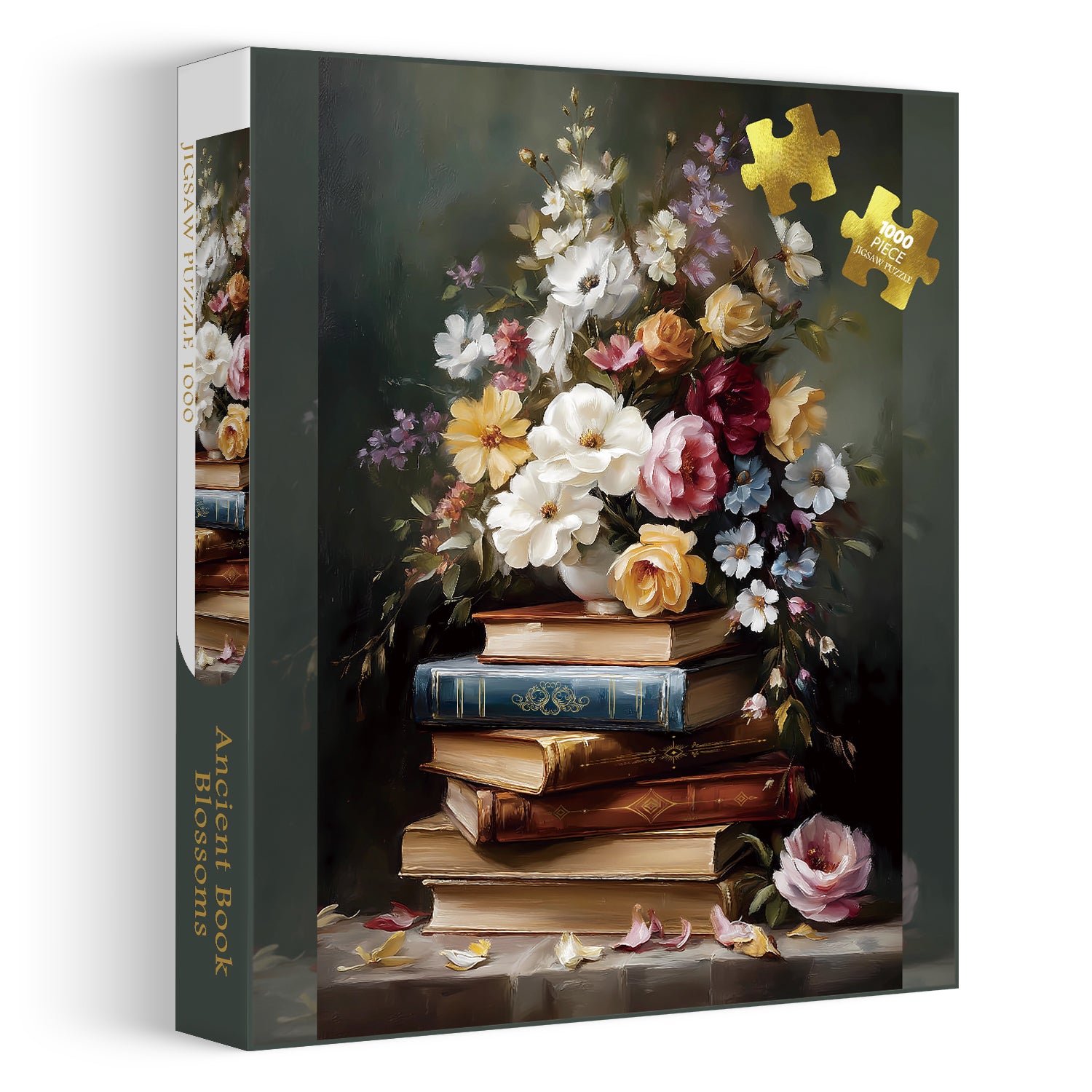 Ancient Book Blossoms puzzle puzzle 1000 pezzi