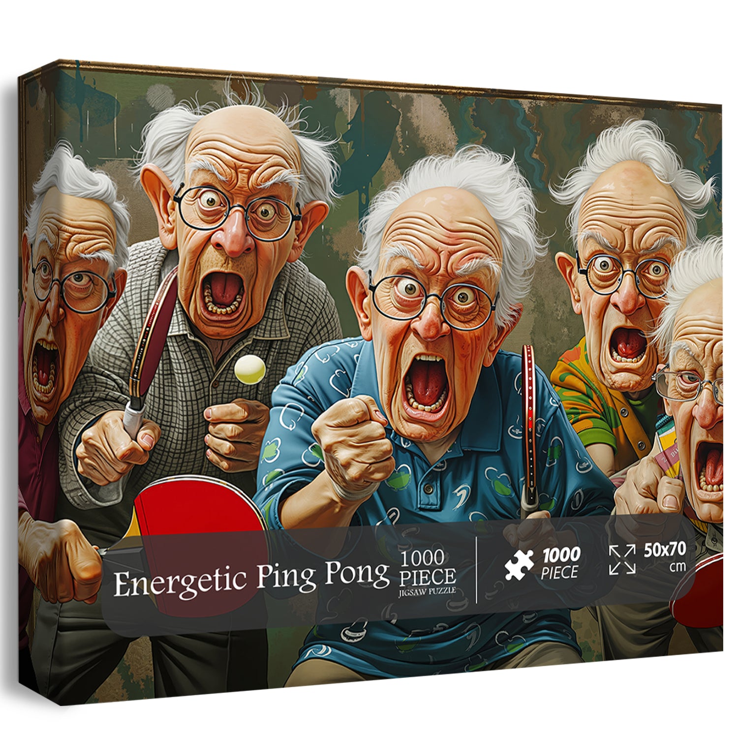 Énergique Ping Pong Puzzle 1000 pièces 1000 pièces