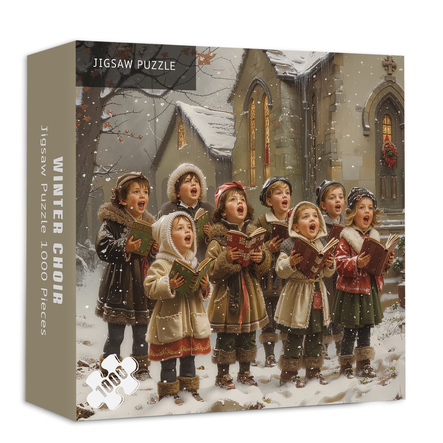 Coro de invierno Rompecabezas Puzzle 1000 piezas