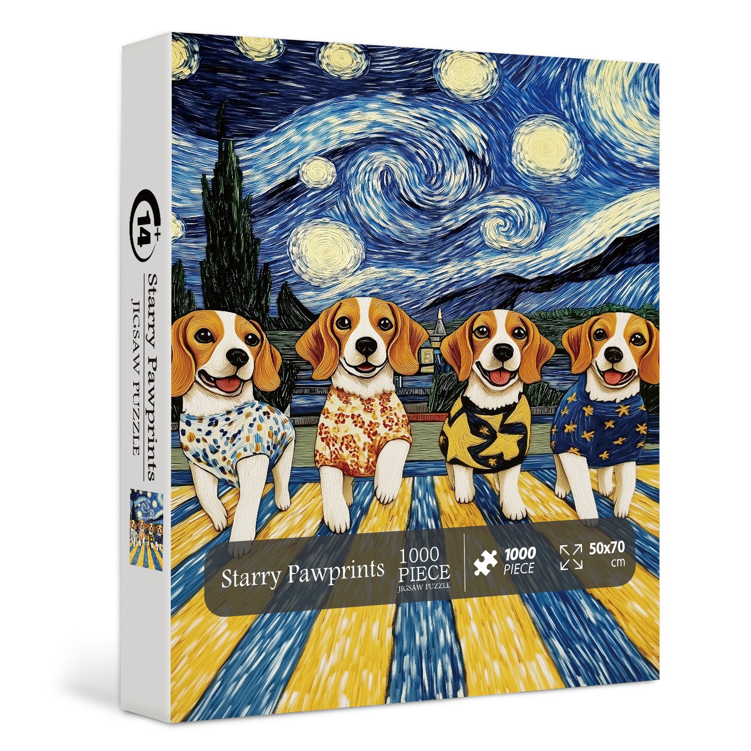 Pawprints Starry puzzle puzzle 1000 pezzi