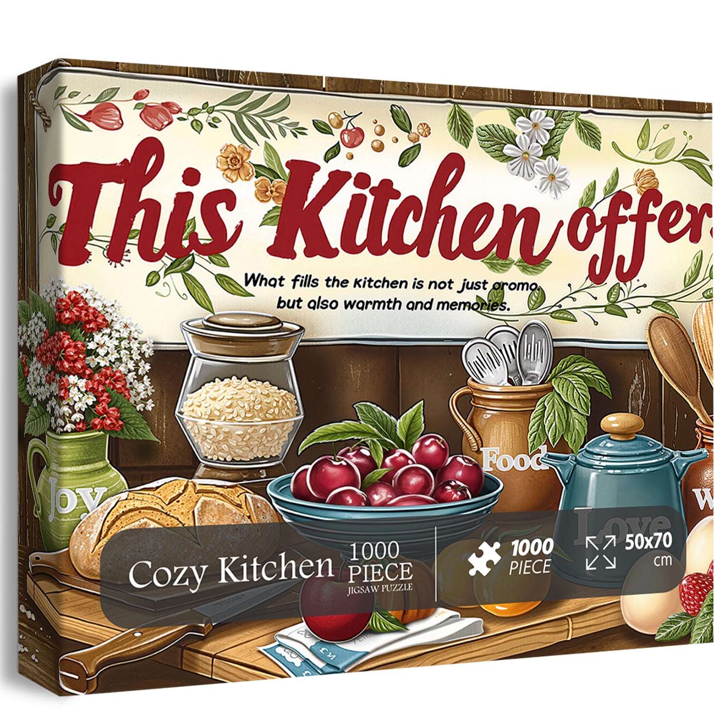 Accogliente puzzle da cucina puzzle 1000 pezzi