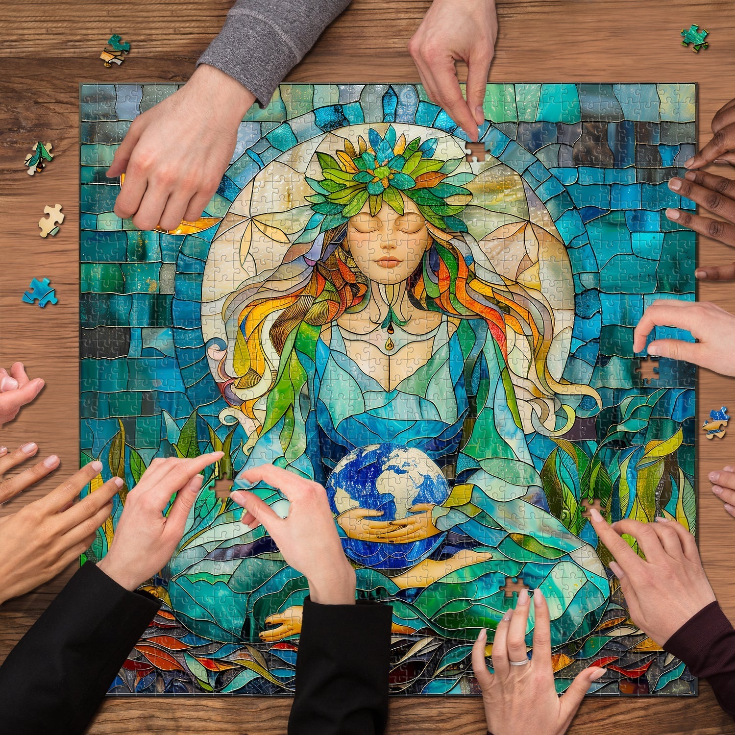Puzzle puzzle madre 1000 pezzi