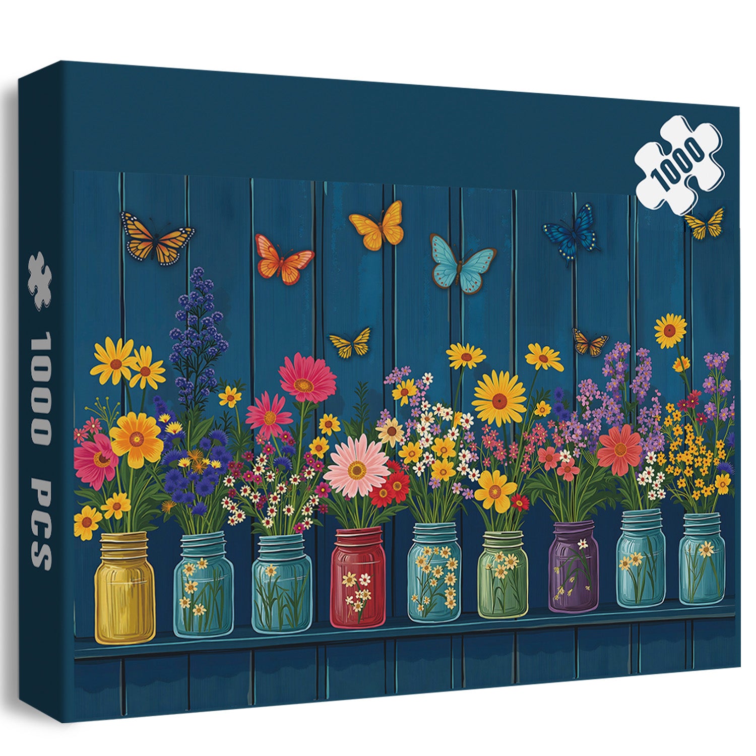 Scaffale in fiore della natura puzzle puzzle 1000 pezzi