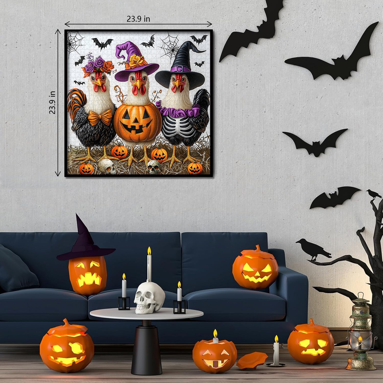 Halween Trickster polli puzzle puzzle 1000 pezzi