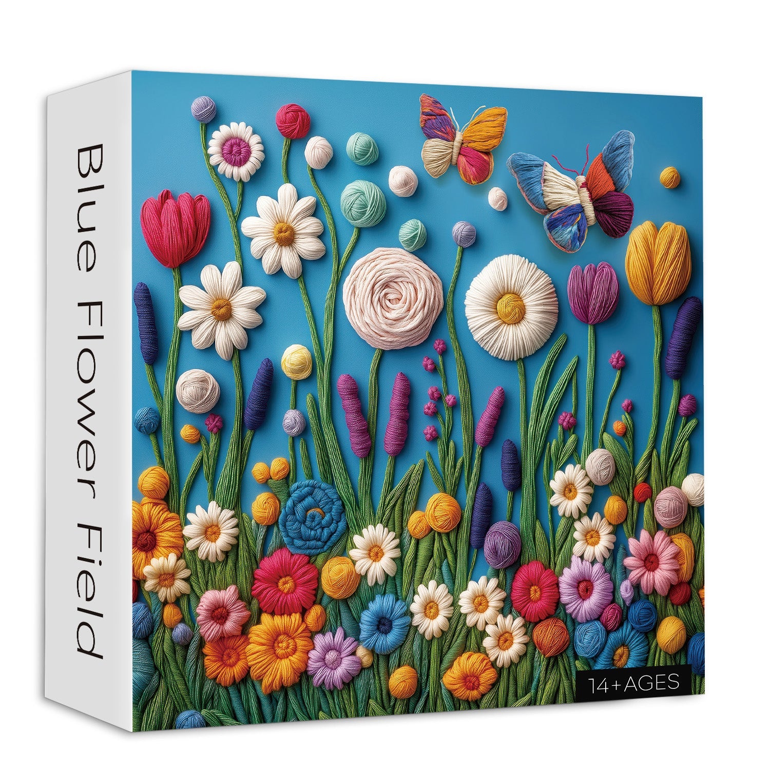Blue Flower Field Campo puzzle PUZZLE 1000 pezzo