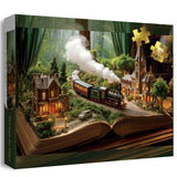 Attraverso le pagine puzzle puzzle 1000 pezzi