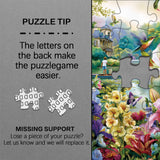River Garden Jigsaw Puzzle 1000 Pieces