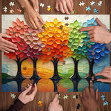 Rainbow Tree Jigsaw Puzzle 1000 pezzi