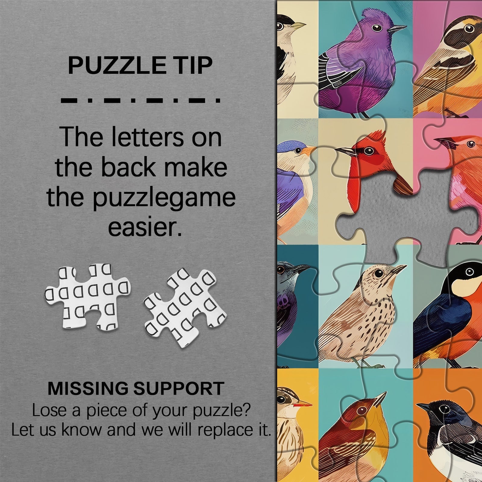 Avian Friends puzzle puzzle 1000 pezzi