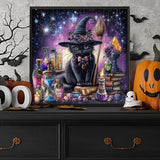 Meow Starry Night Jigsaw Puzzle 1000 pezzi
