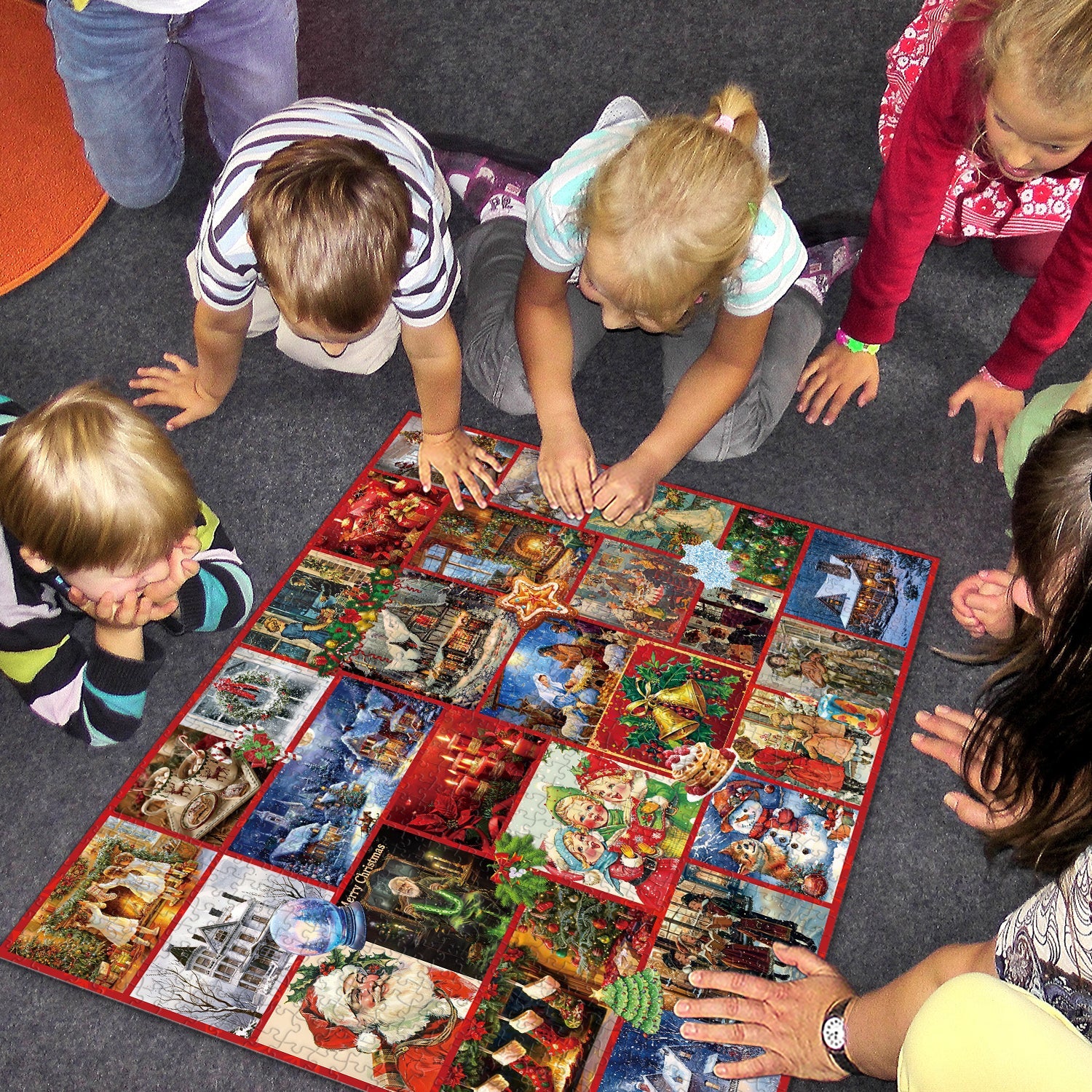 Christmas lllustration Jigsaw Puzzle 1000 Pieces