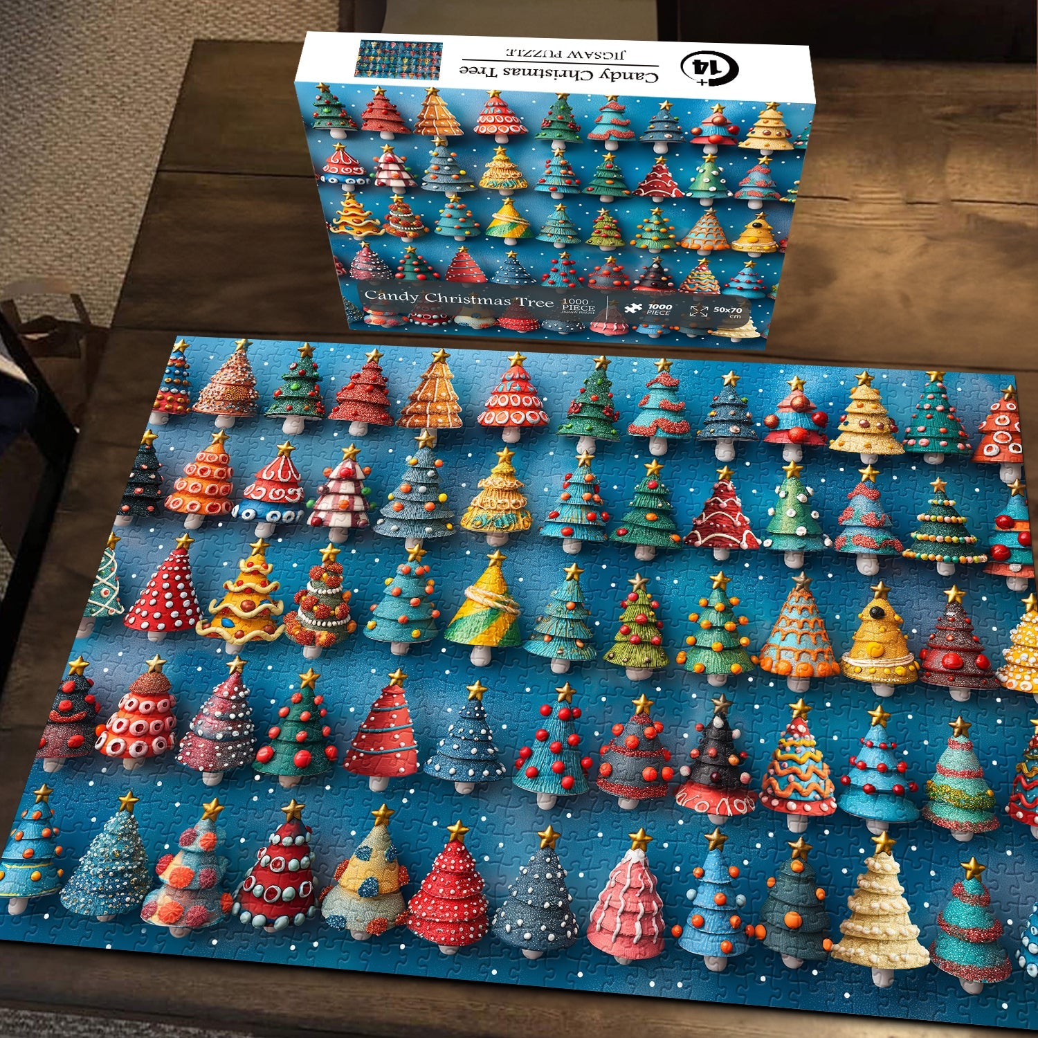 Candy Christmas Tree Jigsaw Puzzle 1000 piezas