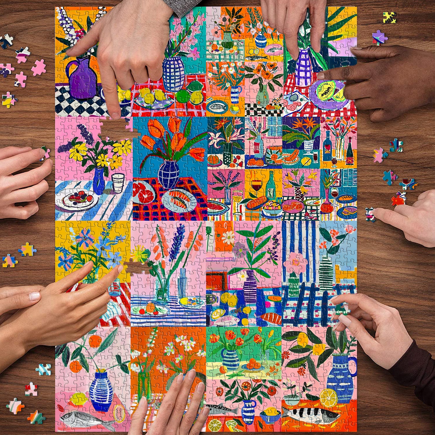 Tabletop -Kurations -Puzzle 1000 Teile