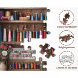 Puzzle coloré à coudre puzzle 1000 pièces