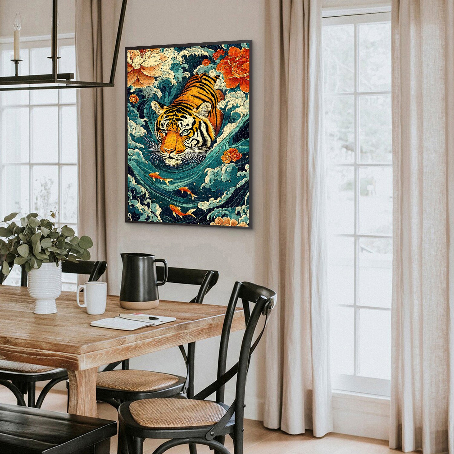 Mighty Tiger Jigsaw Puzzle 1000 pièces