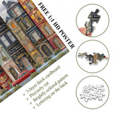 Puzzle de puzzle de la ville littéraire 1000 pièces