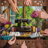 Stiche von Frühlings -Puzzles 1000 Stücke