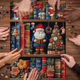 Accogliente puzzle di scaffali di Natale 1000 pezzi