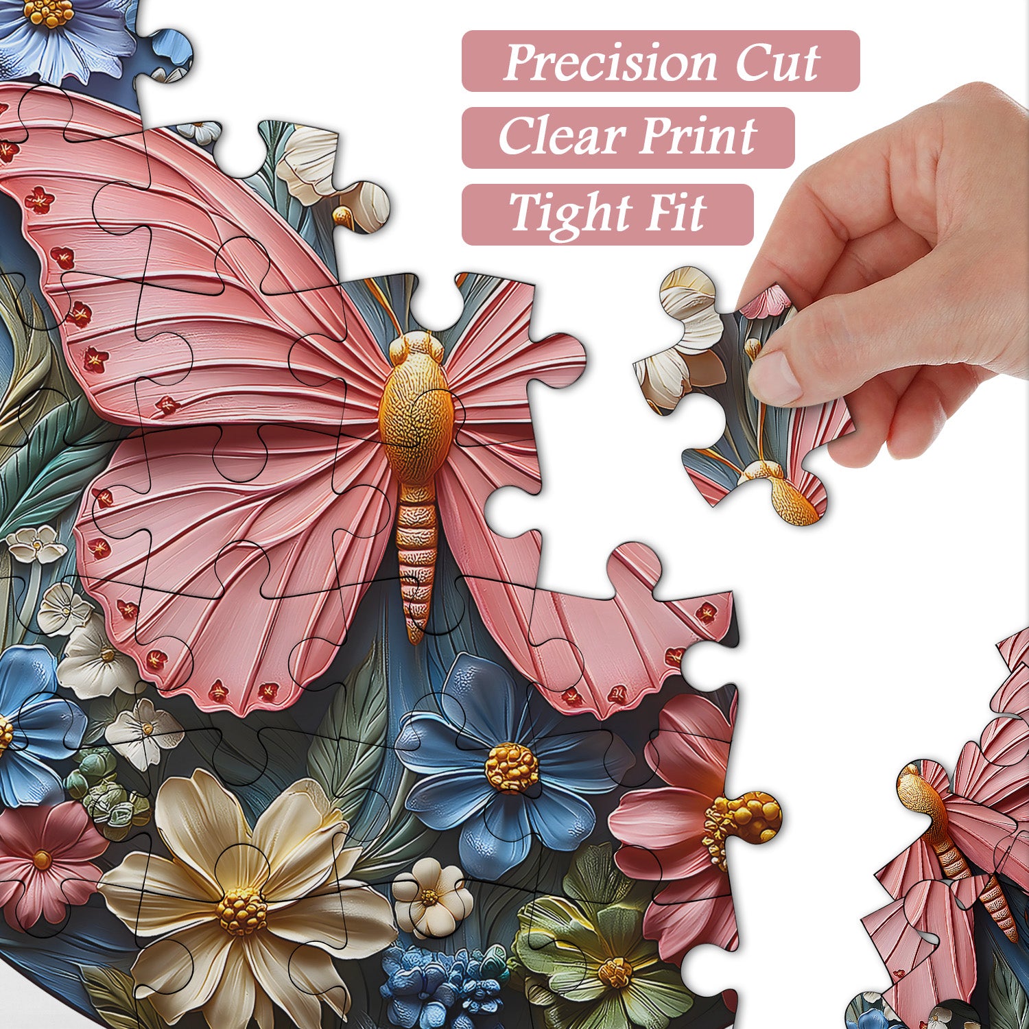 Un puzzle ala in fiore 1000 pezzi
