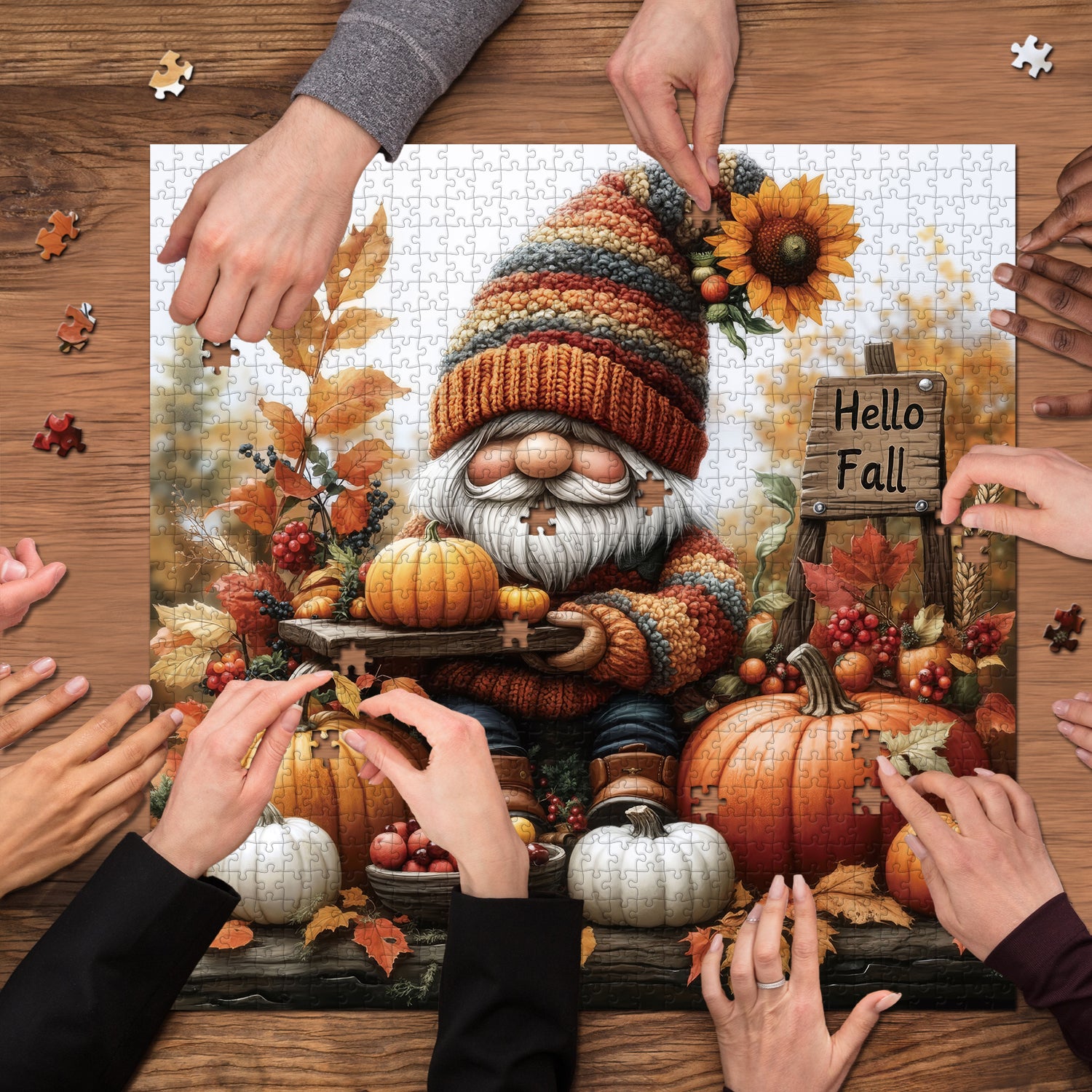 Gnome Harvest Puzzle 1000 Stücke