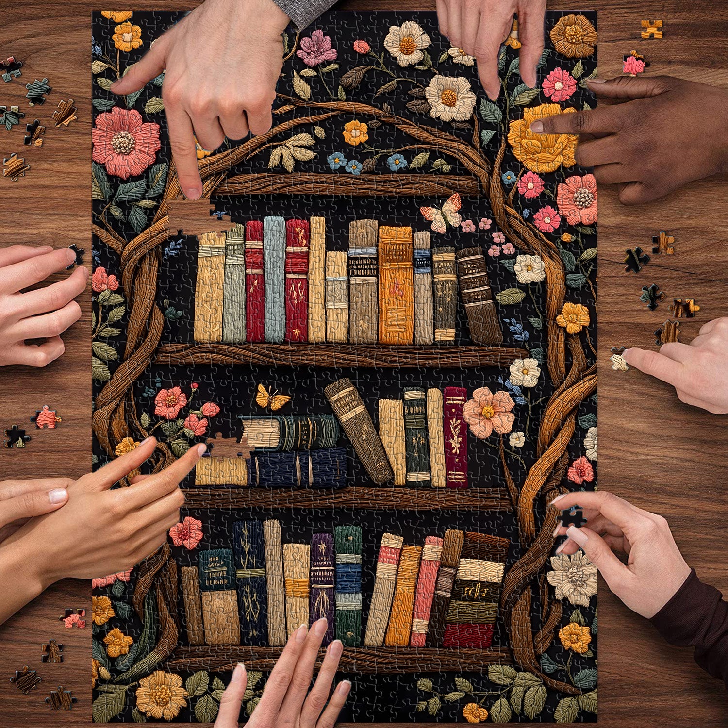 Libri tra le viti puzzle puzzle 1000 pezzi