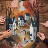 Automn Town Puzzles 1000 pièces