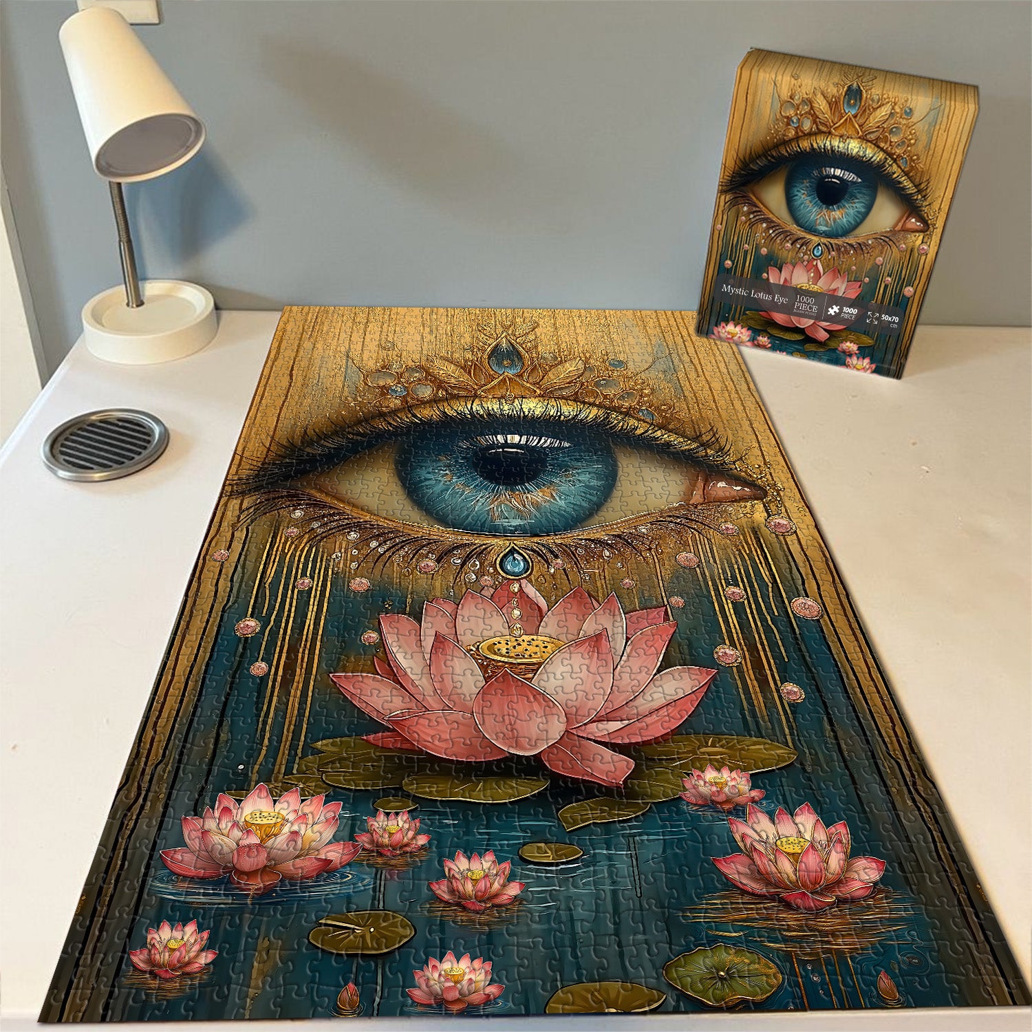 Mystic Lotus Eye Jigsaw Puzzle 1000 pezzi