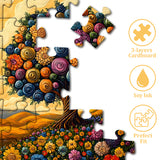 Blühender Baum des Lebens -Puzzles 1000 Stücke