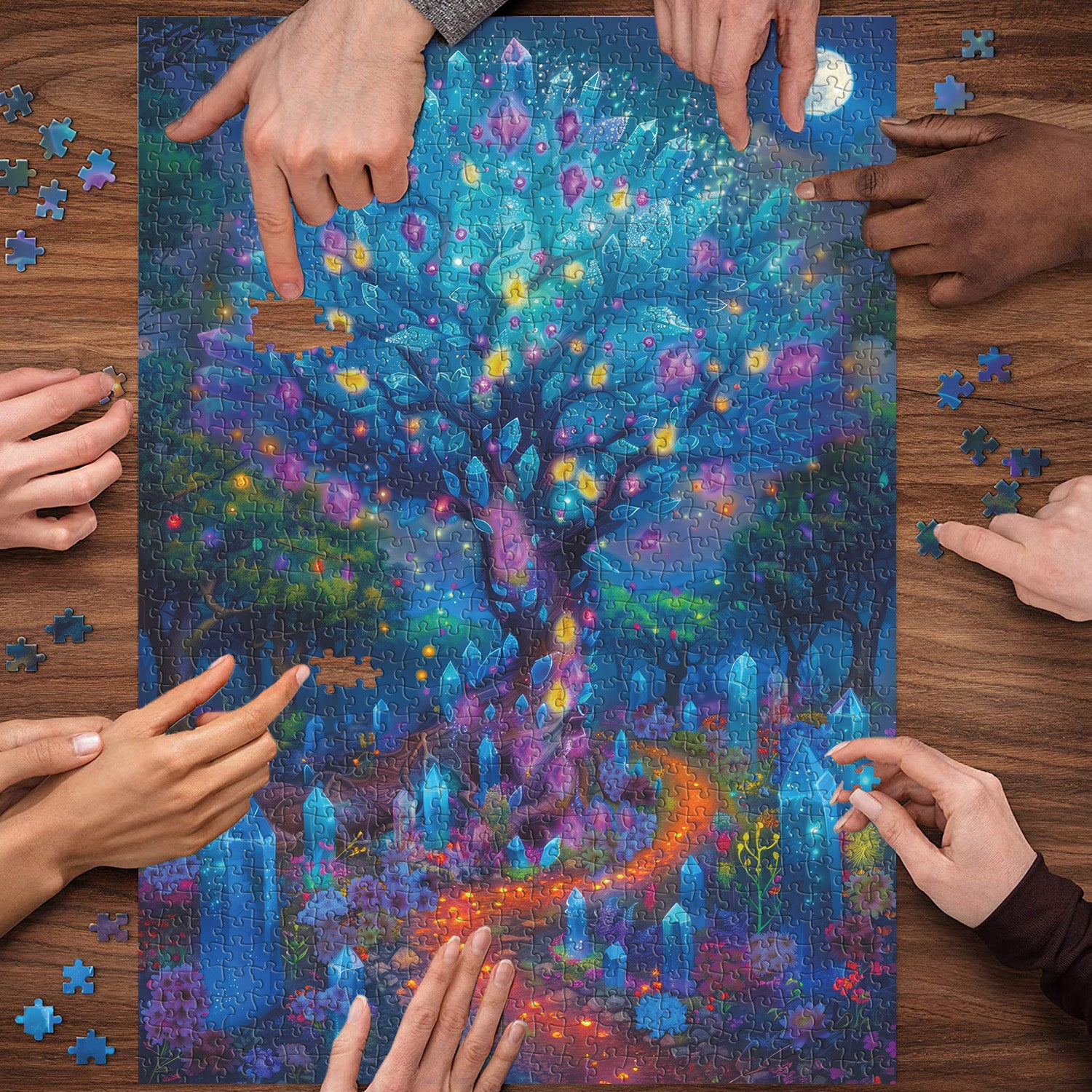 Puzzle a baldacchino di cristallo 1000 pezzi