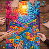 Magic Bloom Jigsaw Entrati 1000 pezzi