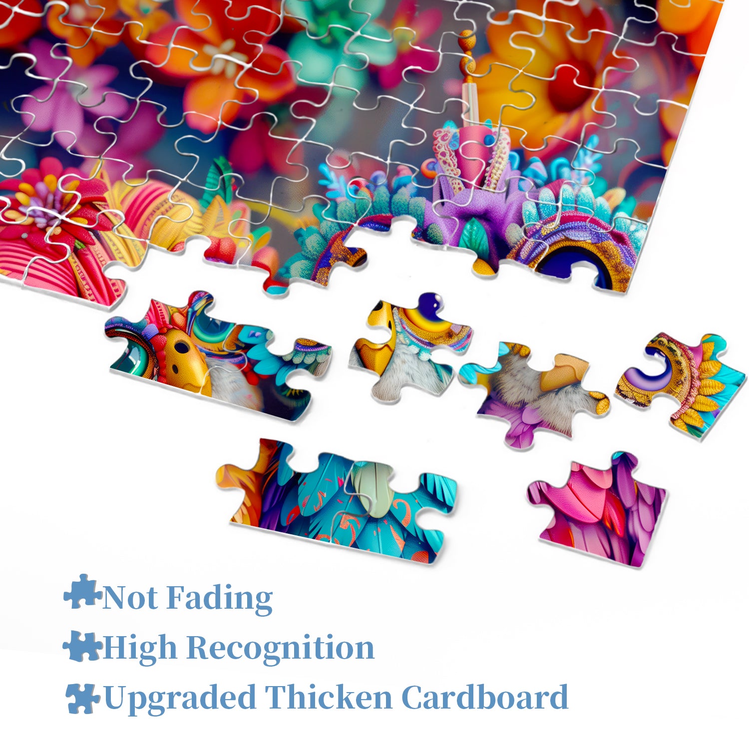 Bizzurro bohémien puzzle 1000 pezzi