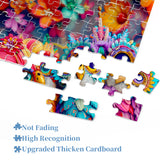 Bizzurro bohémien puzzle 1000 pezzi