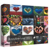 Piece di puzzle amore illimitato