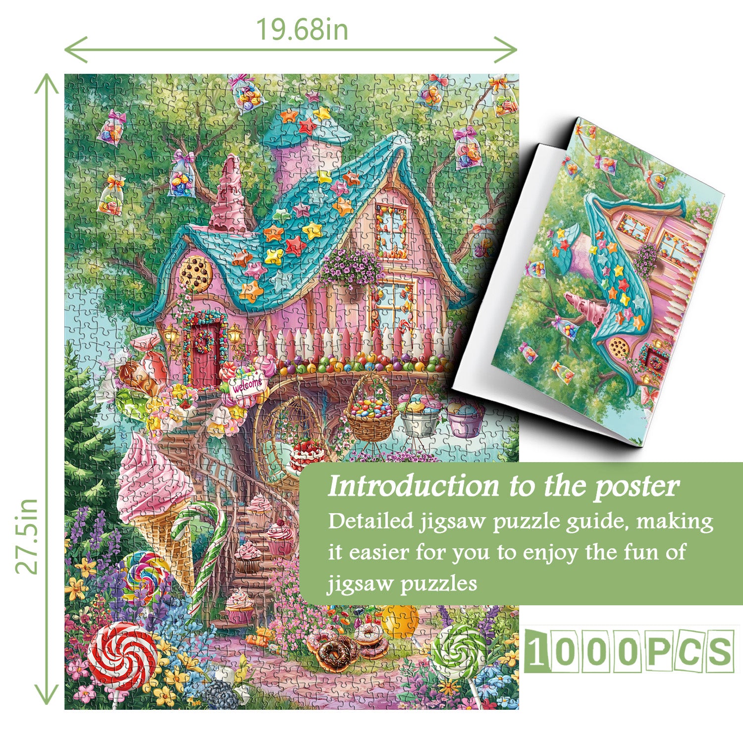 Sugar Wonderland puzzle puzzle 1000 pezzi