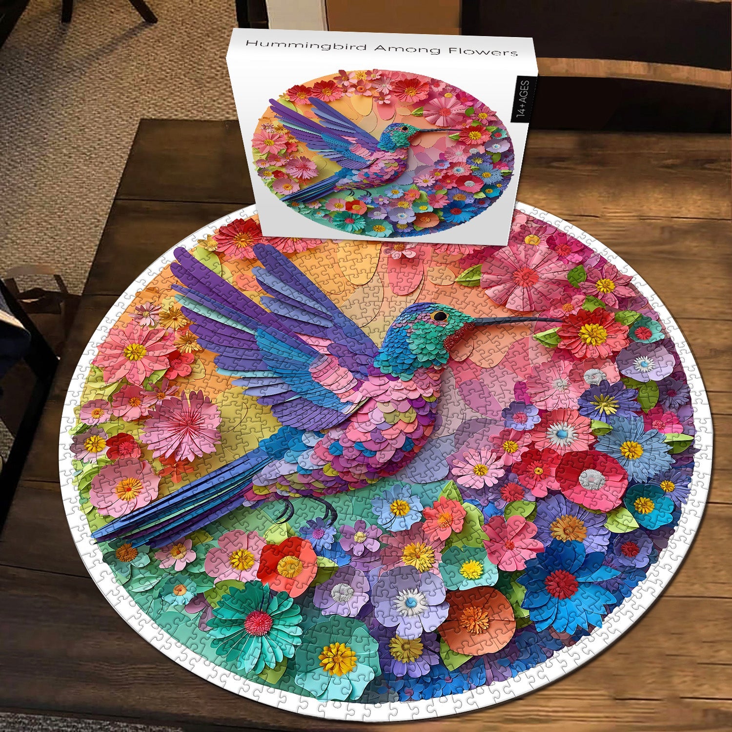 Colibrì tra i fiori puzzle puzzle 1000 pezzi